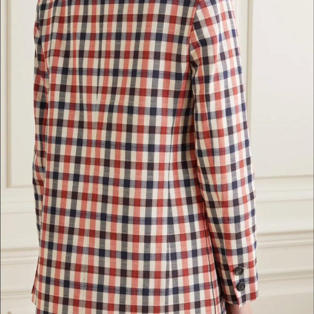 Victoria Beckham  checked jacquard blazer - Picture 4 of 4